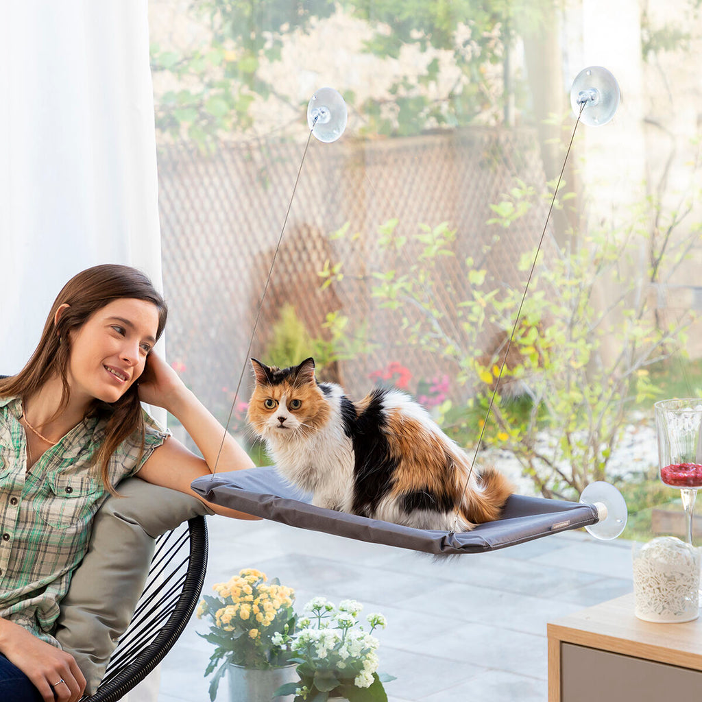 Hanging Cat Hammock Catlax InnovaGoods-8